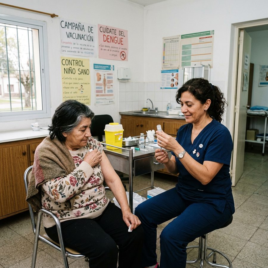 Jornada de vacunación en el SAMCo